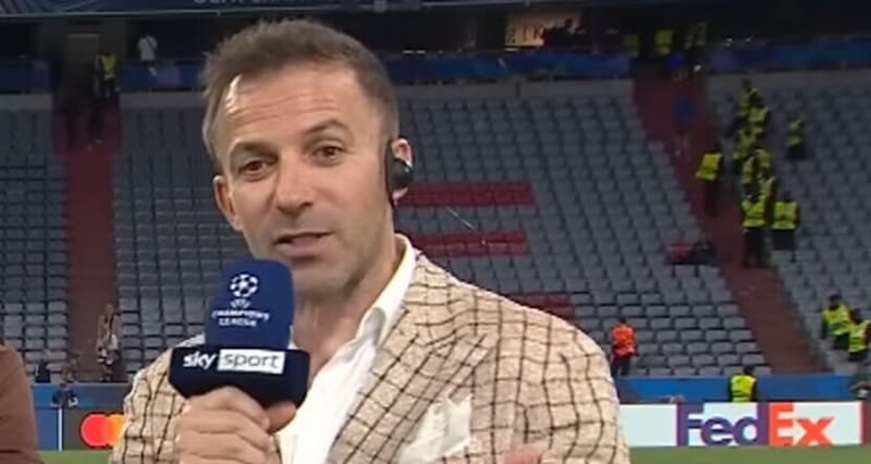 Del Piero, la frase sulla dirigenza Psg scatena i tifosi: "È una frecciata alla Juve"