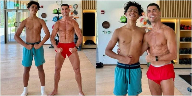 Ronaldo e Cristiano Junior in gran forma: la foto fanno il giro del web 16 Ronaldo e Cristiano Junior in gran forma: la foto fanno il giro del web