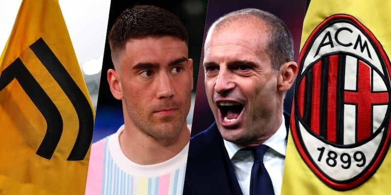 Vlahovic-Milan, cosa ha detto Allegri a Dusan? La trattativa, la telefonata e quanti soldi servono