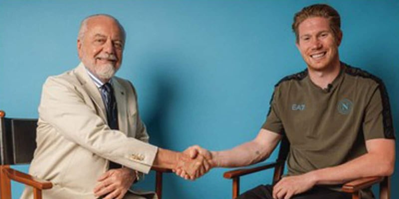 De Bruyne: "Con il Napoli stesse ambizioni. Non vedo l'ora di iniziare" 1 De Bruyne: "Con il Napoli stesse ambizioni. Non vedo l'ora di iniziare"