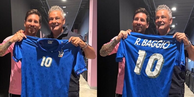 Baggio e Messi, il regalo emozionante al Mondiale per Club: "Roberto sei una leggenda" 15 Baggio e Messi, il regalo emozionante al Mondiale per Club: "Roberto sei una leggenda"