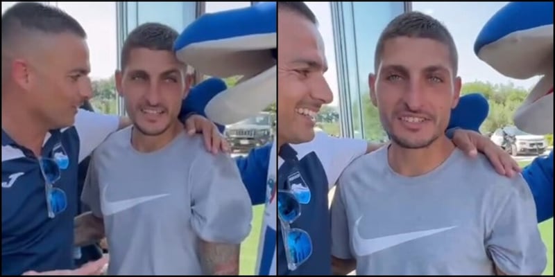 Pescara-Ternana, Verratti all'Adriatico come tifoso speciale 14 Pescara-Ternana, Verratti all'Adriatico come tifoso speciale