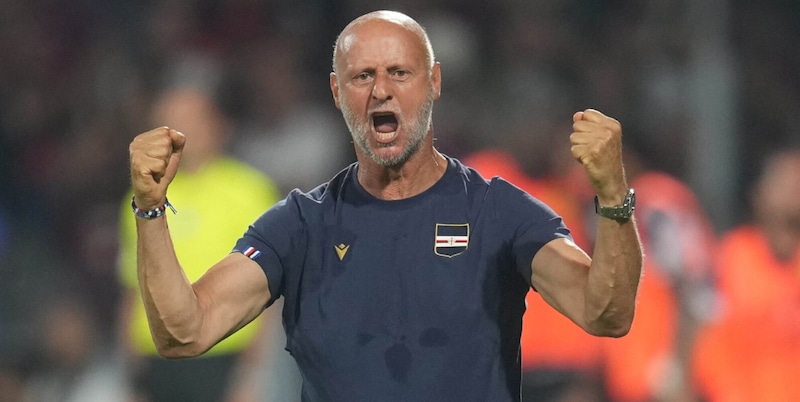 La panchina Samp a Foti o Lombardo 14 La panchina Samp a Foti o Lombardo