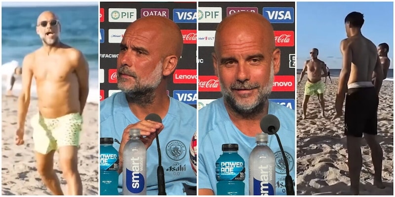 Guardiola alla Allegri, il City al prato e i giochini sulla Juve: "Ko? Noi nel punto più basso..." 16 Guardiola alla Allegri, il City al prato e i giochini sulla Juve: "Ko? Noi nel punto più basso..."
