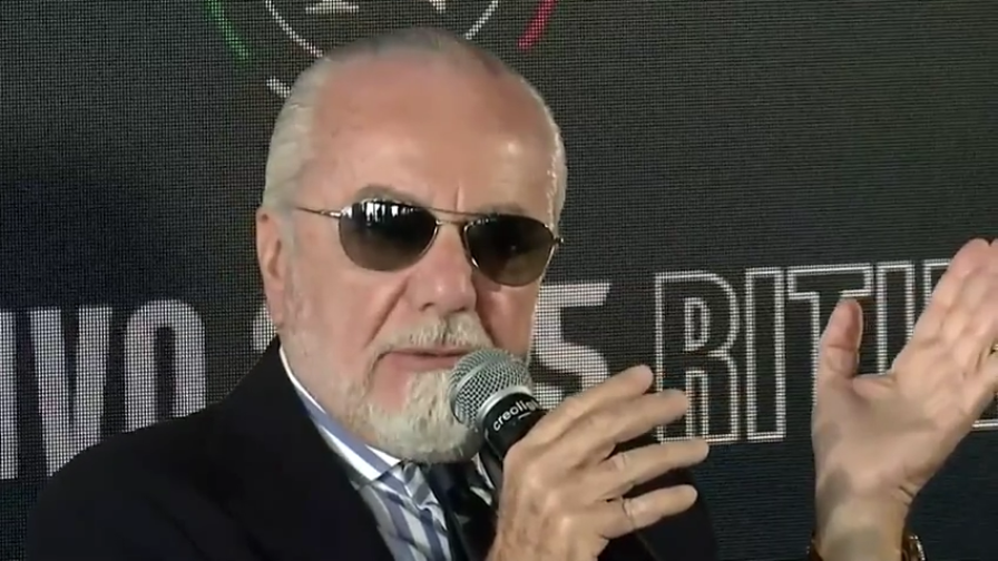De Laurentiis: "De Bruyne è un fuoriclasse, ma l'età..."