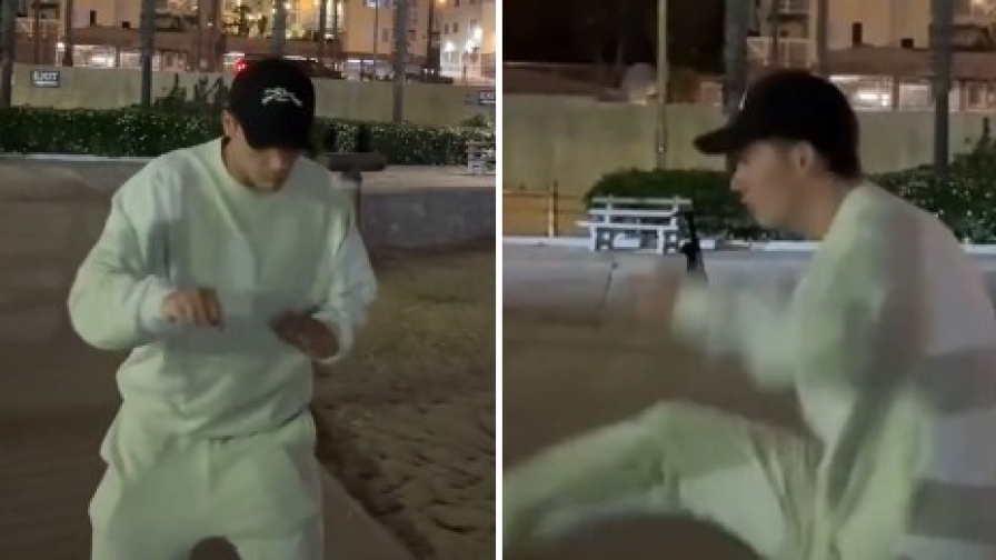 Pavard, cosa fai? Negli Usa imita il personaggio di Gta 16 Pavard, cosa fai? Negli Usa imita il personaggio di Gta