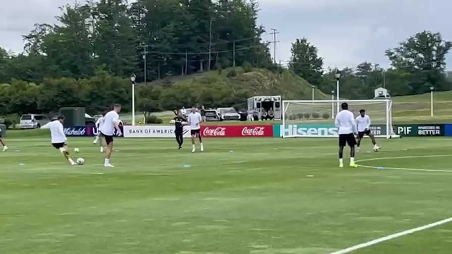 Juve, il primo allenamento negli Stati Uniti 16 Juve, il primo allenamento negli Stati Uniti