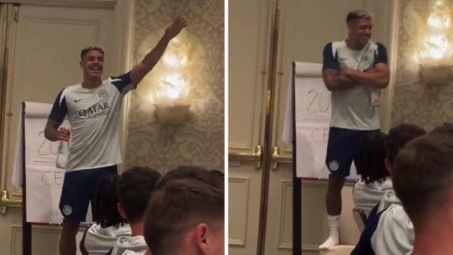 Luis Henrique si presenta così! Canta e balla alla cena dell'Inter 14 Luis Henrique si presenta così! Canta e balla alla cena dell'Inter