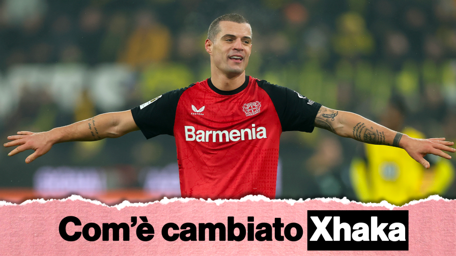 Muscoli, assist e un limite superato: il nuovo Xhaka che tenta il Milan
