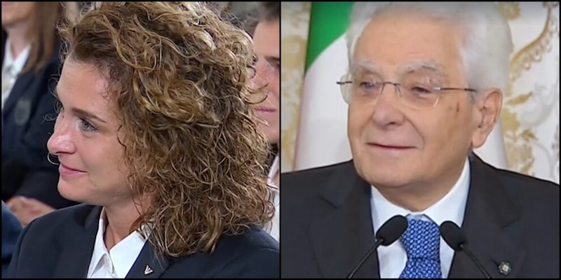 L'Italia femminile da Mattarella, Girelli in lacrime per le frasi del presidente 14 L'Italia femminile da Mattarella, Girelli in lacrime per le frasi del presidente