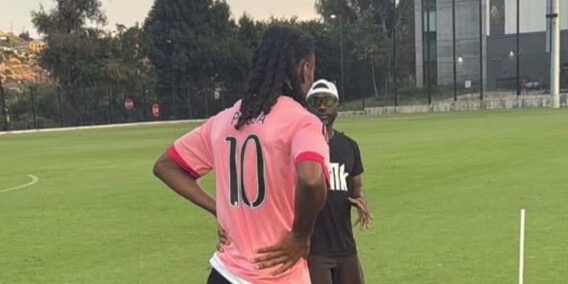 Thuram veste Pogba: il dettaglio Juve negli allenamenti in vacanza con Marcus