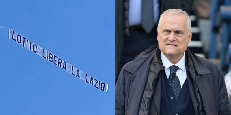 Lazio, aereo sorvola Roma con un invito: "Lotito..." 16 Lazio, aereo sorvola Roma con un invito: "Lotito..."
