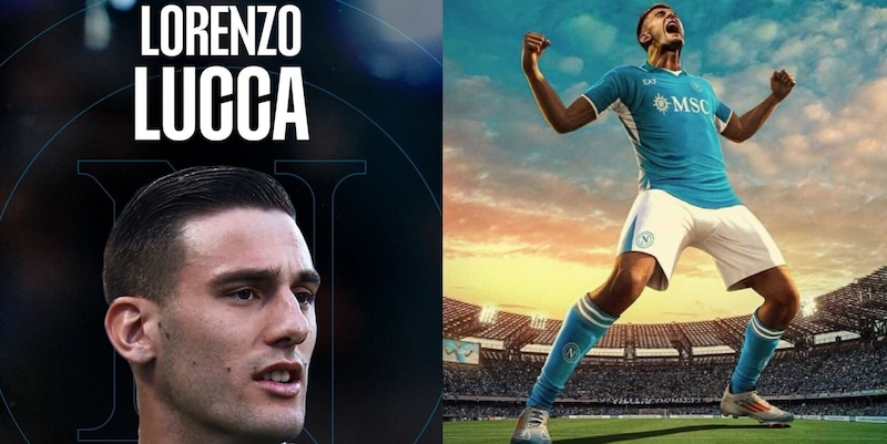 Lucca al Napoli è ufficiale: De Laurentiis lo annuncia con un tweet 14 Lucca al Napoli è ufficiale: De Laurentiis lo annuncia con un tweet