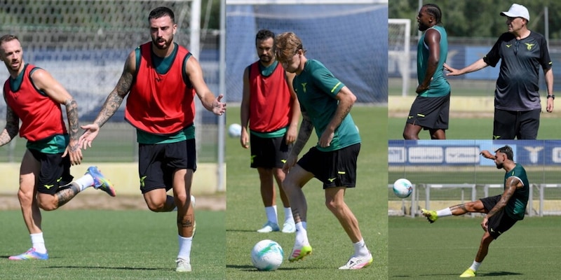 Lazio, prosegue il lavoro di Sarri a Formello: Zaccagni e Hysaj assenti 14 Lazio, prosegue il lavoro di Sarri a Formello: Zaccagni e Hysaj assenti