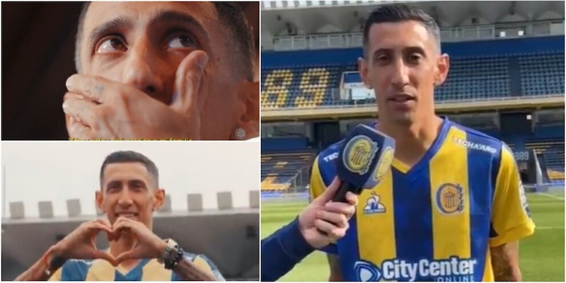 Di Maria torna al Rosario Central: le sue lacrime commuovono i tifosi 1 Di Maria torna al Rosario Central: le sue lacrime commuovono i tifosi