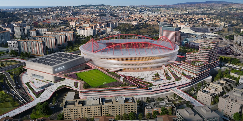Benfica: il nuovo distretto dello Sport firmato Populous 16 Benfica: il nuovo distretto dello Sport firmato Populous