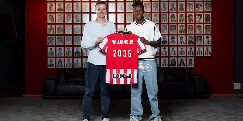 Ufficiale: Nico Williams firma il rinnovo con l'Athletic Bilbao fino al 2035 15 Ufficiale: Nico Williams firma il rinnovo con l'Athletic Bilbao fino al 2035
