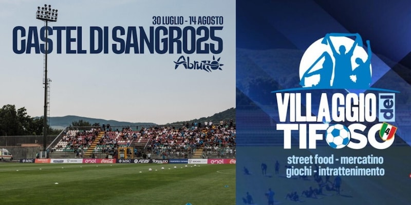 Il ritiro del Napoli accende Castel di Sangro: arriva il "Villaggio del Tifoso” 1 Il ritiro del Napoli accende Castel di Sangro: arriva il "Villaggio del Tifoso”