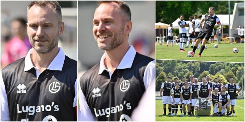 Ardoino scende in campo in bianconero aspettando la Juve