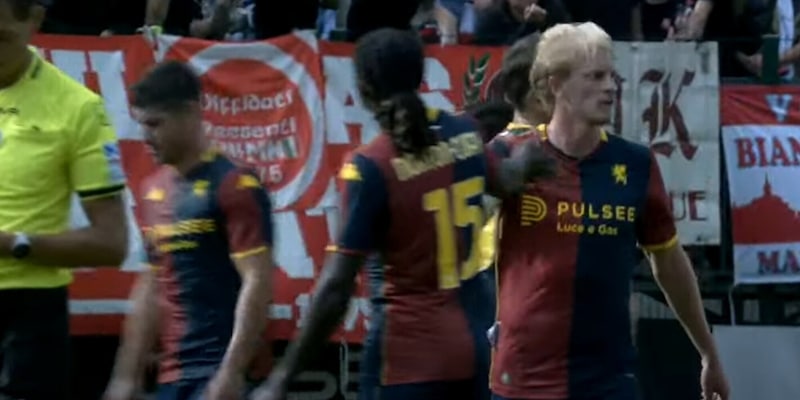 Genoa, tris in rimonta al Mantova: a segno il baby Venturino, decide Thorsby