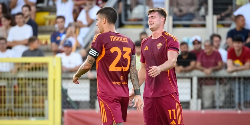 Ferguson ancora in gol, esordio Wesley: Roma-Cannes 3-0