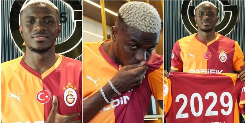 Napoli, Osimhen è ufficialmente un giocatore del Galatasaray