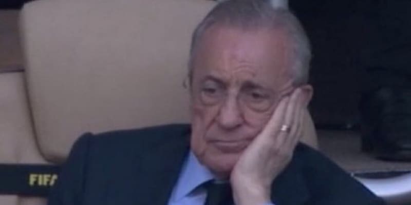 Real Madrid travolto nel primo tempo contro il Psg al Mondiale per Club: la faccia del presidente Perez dice tutto 