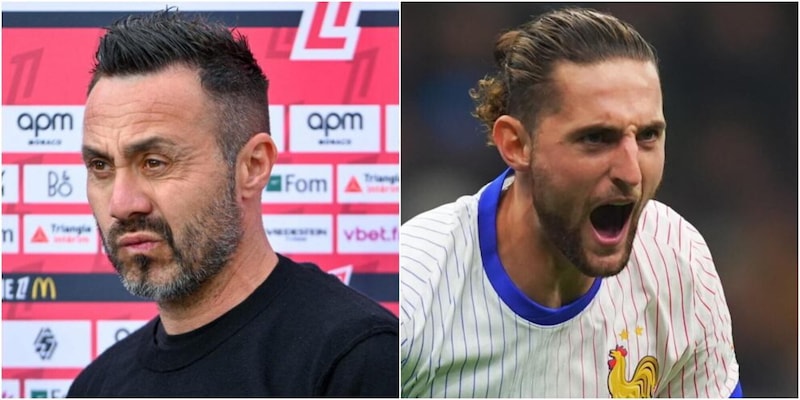 De Zerbi sorpreso da Rabiot: "Vive per il calcio. Lo hanno sempre descritto come un..." 15 De Zerbi sorpreso da Rabiot: "Vive per il calcio. Lo hanno sempre descritto come un..."