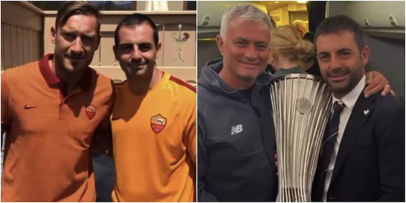 Roma, l'addio del fisioterapista Martinelli: "Dieci anni di ricordi" 14 Roma, l'addio del fisioterapista Martinelli: "Dieci anni di ricordi"