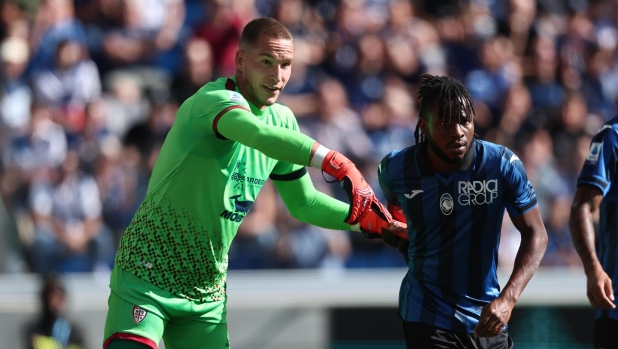 Cagliari, lesione al soleo per Radunovic. I tempi di recupero del portiere serbo