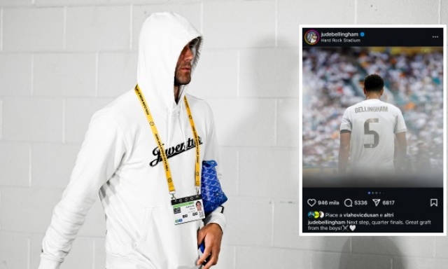 Gaffe Vlahovic: like al post di Bellingham dopo il ko. Dusan e la rottura con la Juve tra litigi e panchine 1 Gaffe Vlahovic: like al post di Bellingham dopo il ko. Dusan e la rottura con la Juve tra litigi e panchine