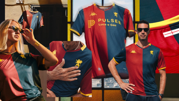 Genoa, nuova maglia all'insegna della tradizione: il logo del Grifone è presente sul cuore 1 Genoa, nuova maglia all'insegna della tradizione: il logo del Grifone è presente sul cuore