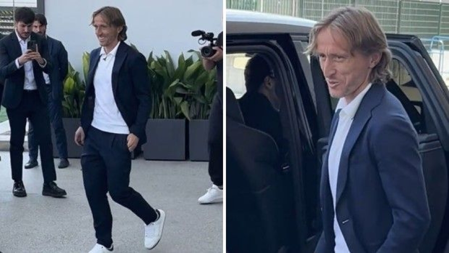 Milan, Modric è in Italia: guarda l’arrivo a Malpensa