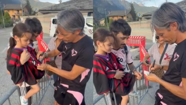 Dal rosanero al rossonero: Pippo Inzaghi non dimentica il suo vecchio amore