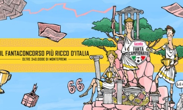 Fantacampionato Gazzetta, montepremi da record: oltre 340mila euro!