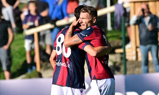 Bologna, Immobile c'è: subito doppietta. Anche Ndoye splende nell'8-0 al Gitchsberg