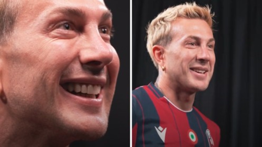 Bernardeschi, prova la maglia numero 10 e reagisce così!