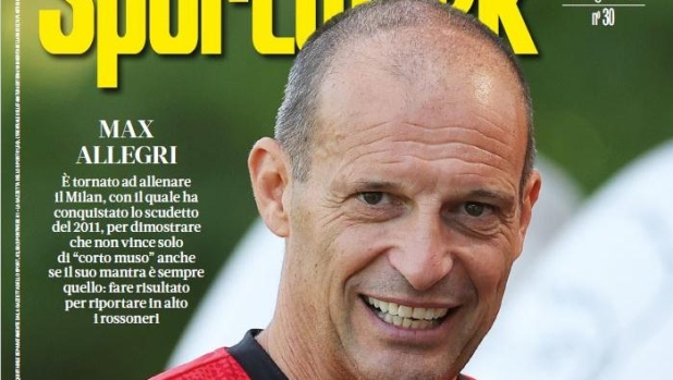 Allegri, come sarà il secondo atto al Milan? Lo raccontiamo su Sportweek