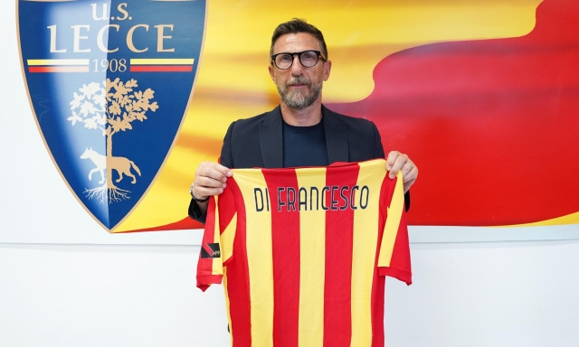 Di Francesco: "Lecce, c'è una storia da riaprire. Arrivo da due ko, ma so lavorare con i giovani"