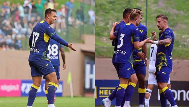 L'Hellas va con Giovane: doppietta nel 6-0 alla Virtus. Ghilardi nemmeno in panchina 15 L'Hellas va con Giovane: doppietta nel 6-0 alla Virtus. Ghilardi nemmeno in panchina