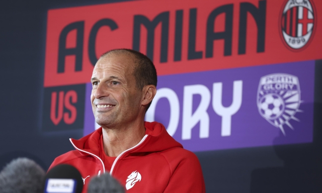 Allegri: "Amo il Milan, non potevo dire no. Vogliamo tornare in Champions"