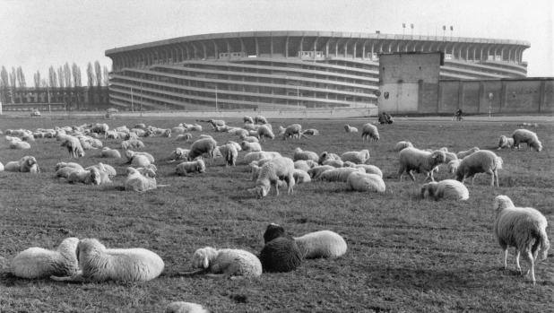 I fienili, 80 chili di gesso e il "gamba de legn": cent'anni fa nasceva San Siro