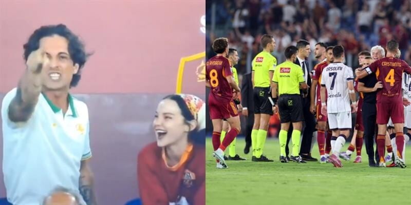 Cosa ha detto Damiano David alla fine di Roma-Bologna: svelata la frase urlata e con chi ce l’aveva