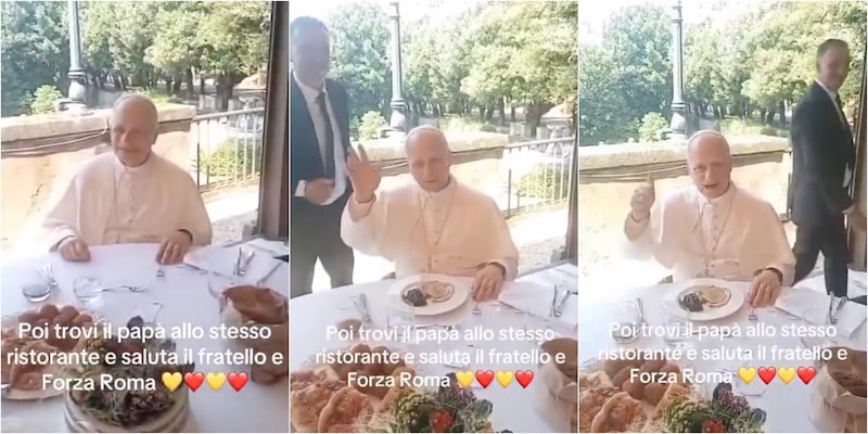 Papa Leone XIV grida "Forza Roma": il saluto speciale a un tifoso giallorosso