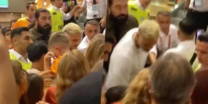 Icardi litiga con un tifoso del Galatasaray: il video è virale sui social