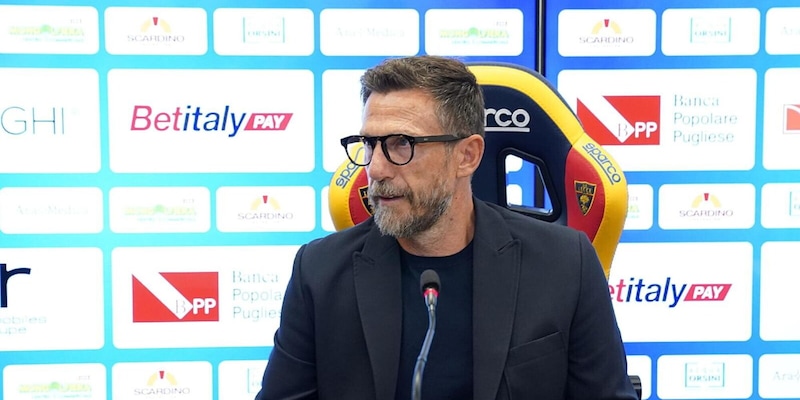 Lecce, Di Francesco: "Contro il Genoa servirà uno spirito battagliero"