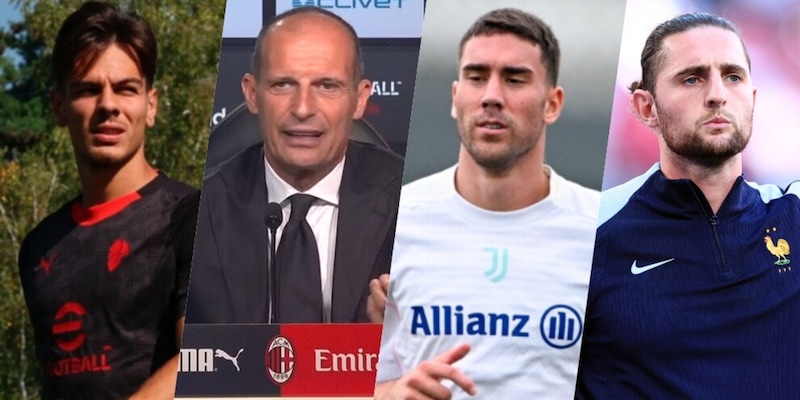 Allegri: “Jashari non ci sarà a Lecce. Al mercato ci pensa la società”. Su Vlahovic e Rabiot...