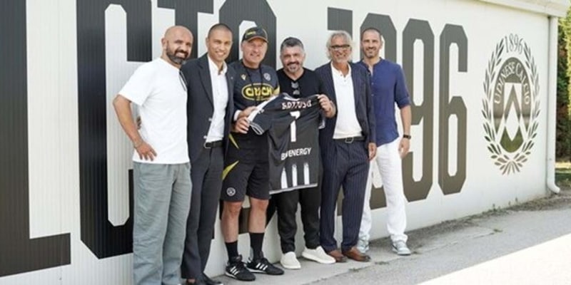 Gattuso continua il suo tour: visita all'Udinese e poi al 'Friuli' per Psg-Tottenham 14 Gattuso continua il suo tour: visita all'Udinese e poi al 'Friuli' per Psg-Tottenham