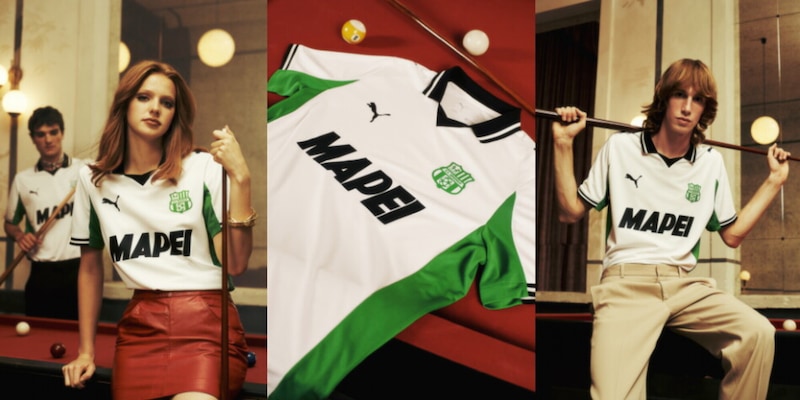 Sassuolo e Puma presentano il nuovo away kit 2025/26: eleganza e sostenibilità al centro del design