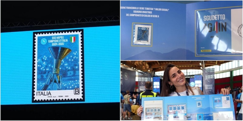 Napoli, ecco il francobollo celebrativo del quarto scudetto: "Simbolo di un'impresa"